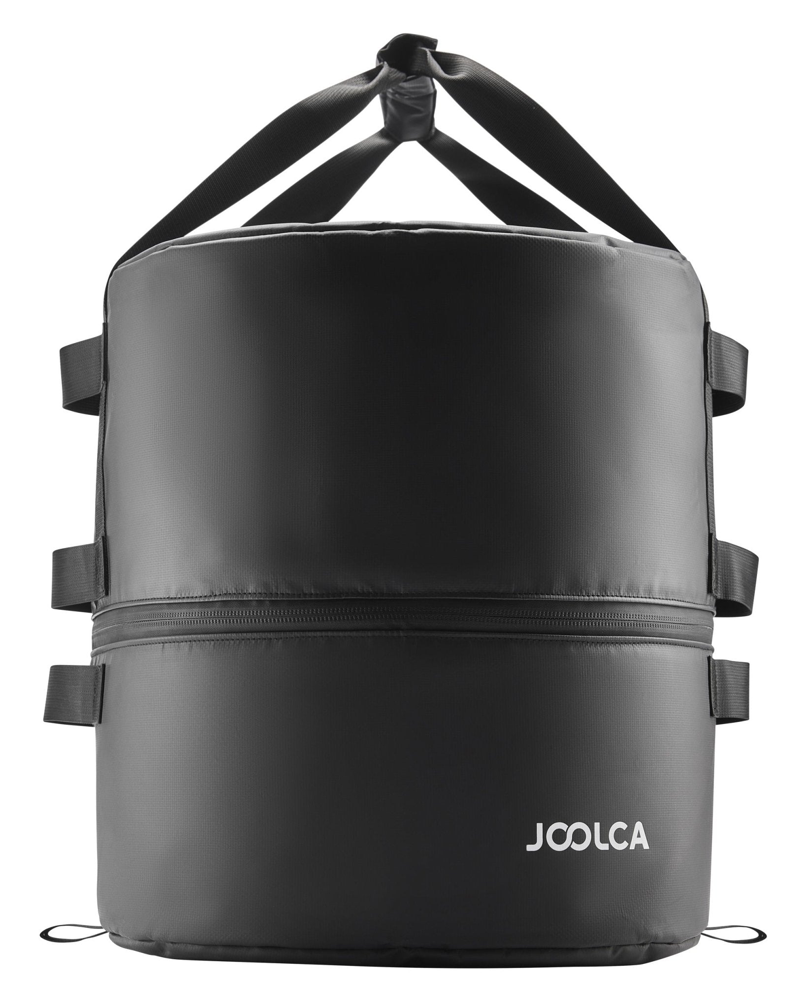 GottaGo carry bag closed, with the Joolca logo, from the front