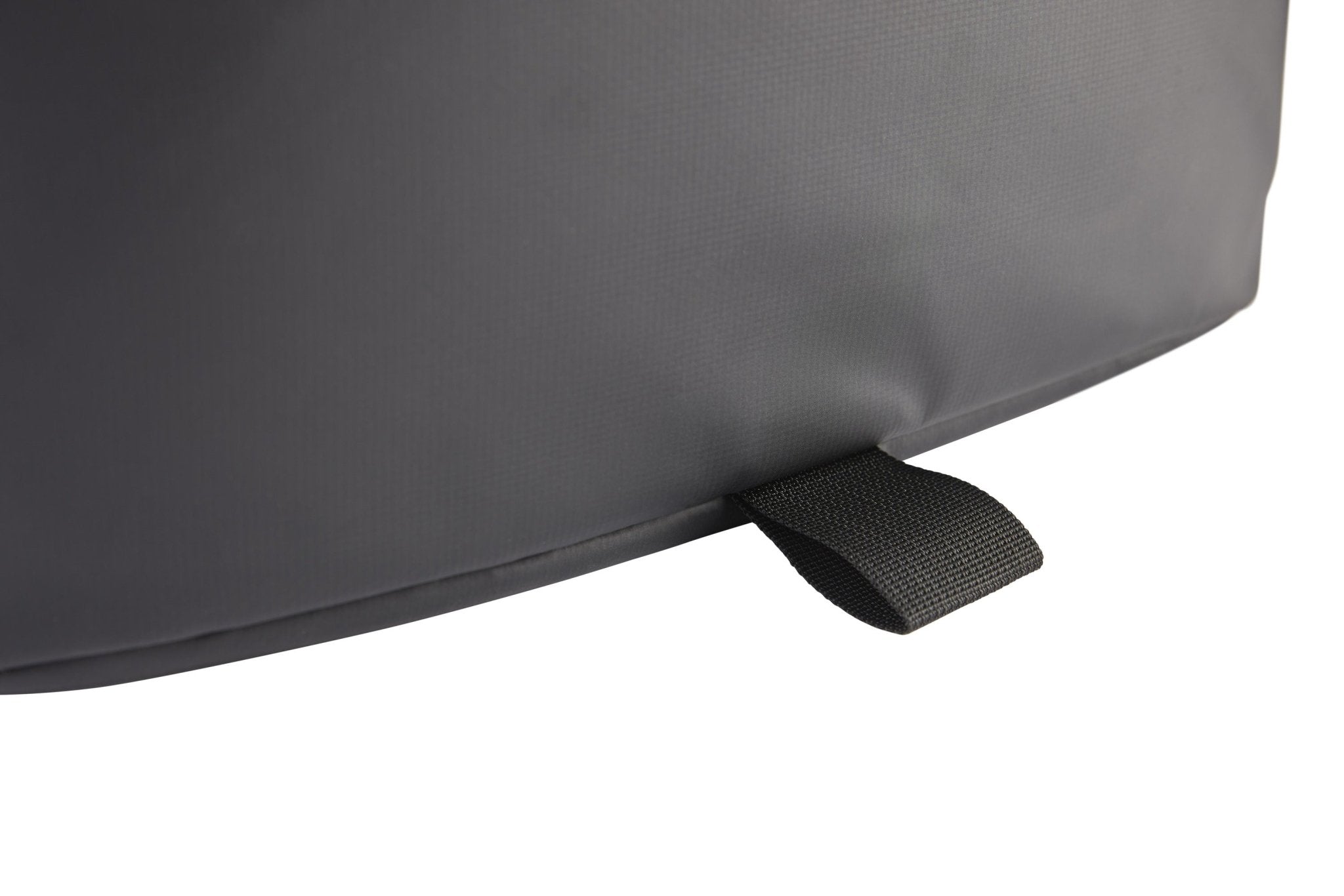 Close-up of the strap loop at the base of the carry bag