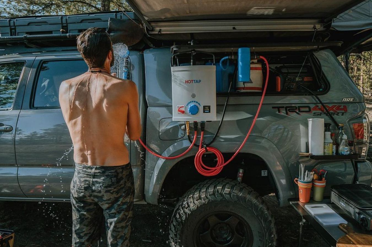 How to Keep Clean While Camping