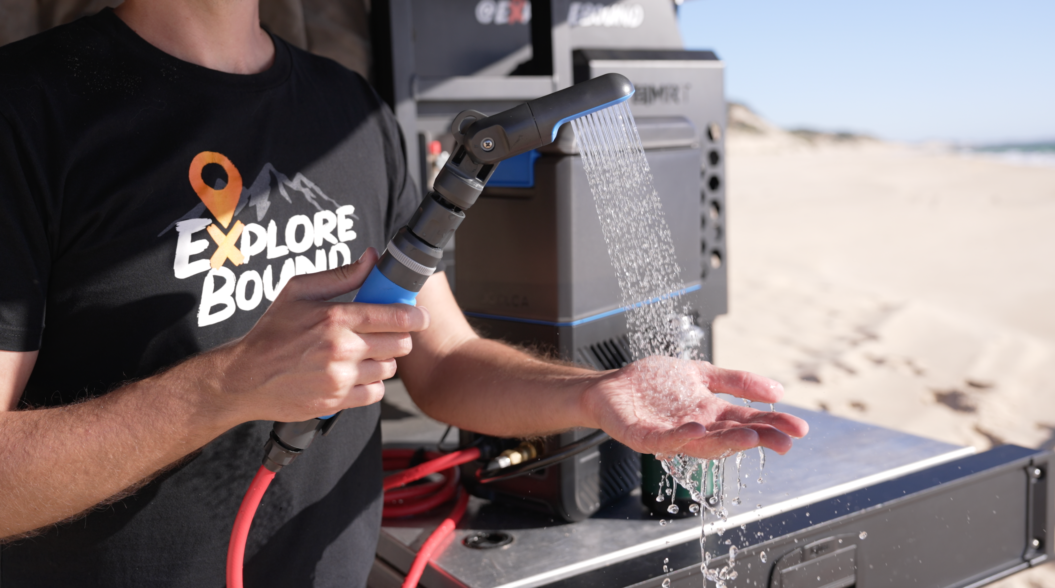 Explore Bound turning on HOTTAP Go tap