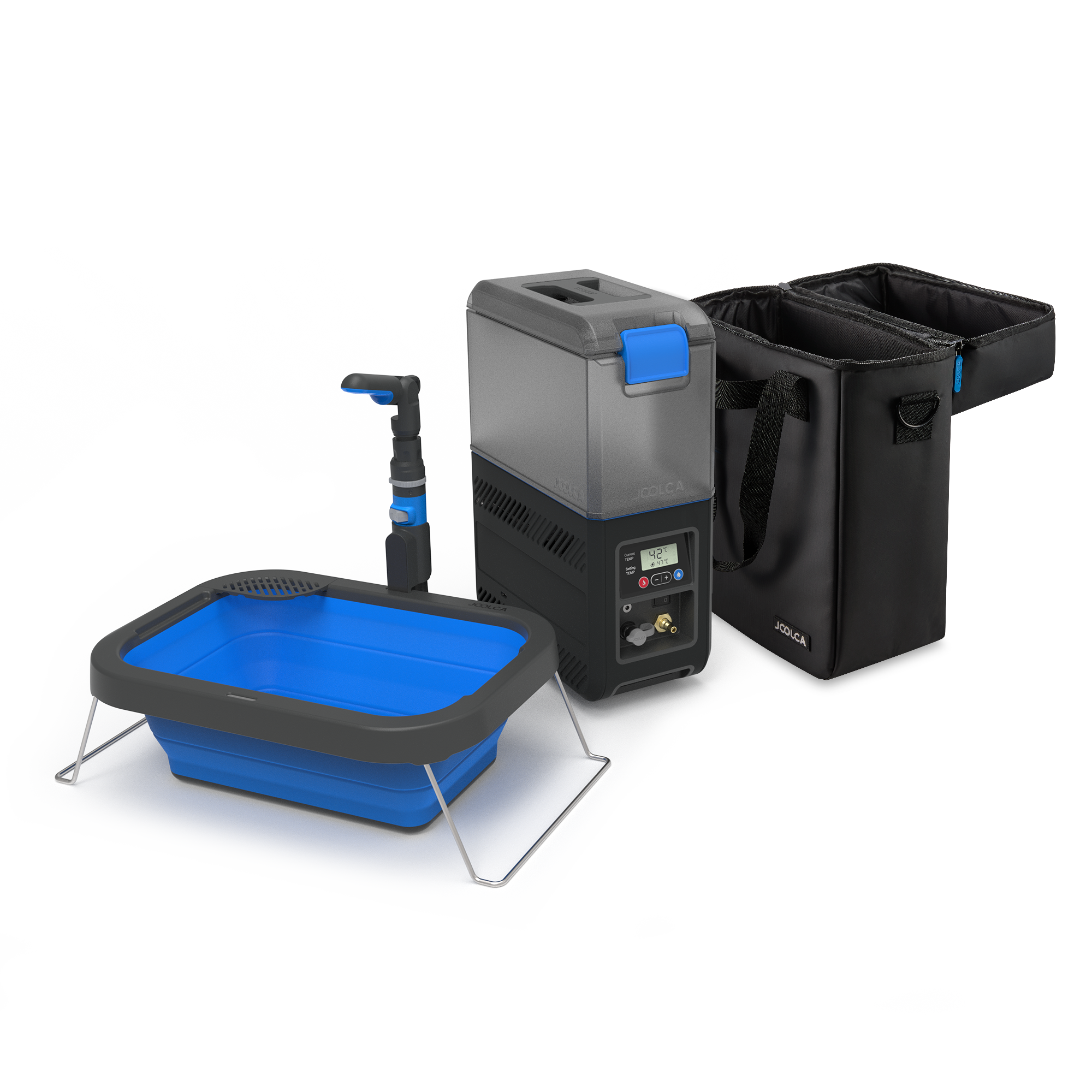 HOTTAP Go Nomad Kit with HOTTAP Go, Flexi Sink and carry bag