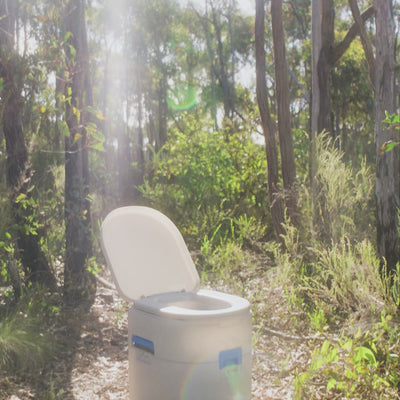 GottaGo portable separating camping toilet